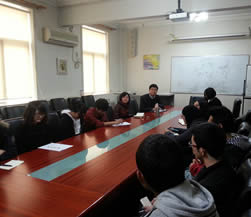 北京外国语大学国际商学院举办新疆少数民族学生座谈会