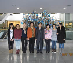 中国北京市北外附属外国语学校代表团来访我校