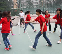 北京外国语大学留学基地2012级学生拓展有感