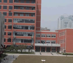 上海同济大学教学楼全景