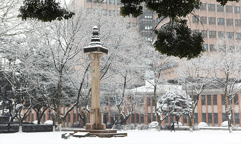 同济大学—校园雪景